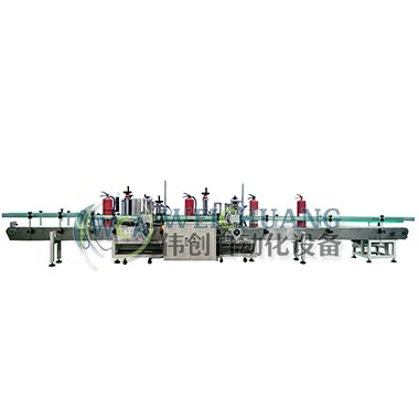 滅火器雙標頭貼標機